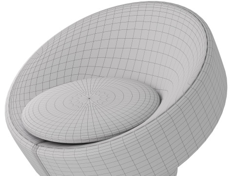 Bonaldo-GlobaLove-Armchair-Karim-Rashid 3D 모델