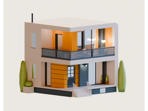 MINIMA House 3D 模型