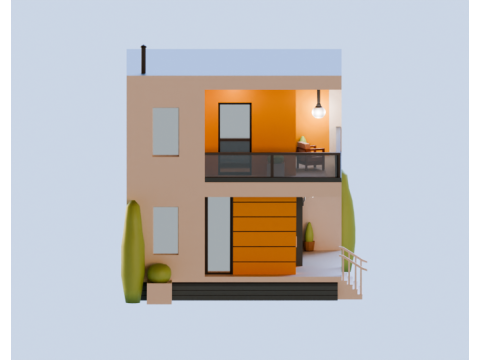 MINIMA House 3D मॉडल