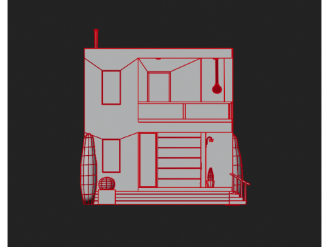 MINIMA House 3D मॉडल