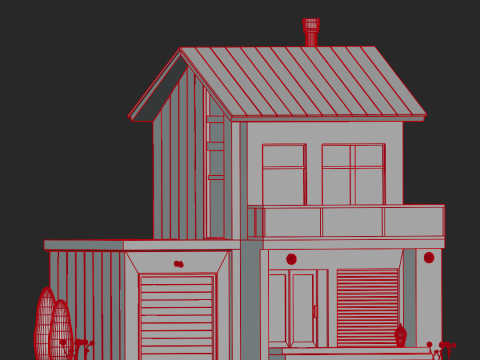 Hush House Model 3D