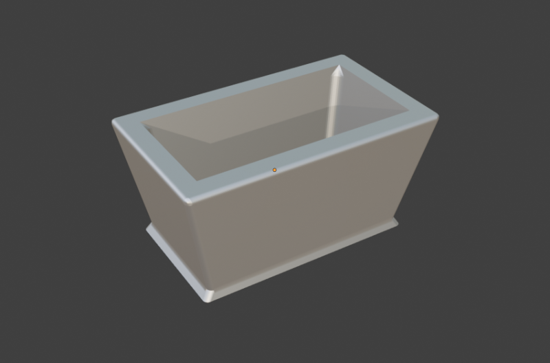 FIOWER POT 3D Model .c4d .max .obj .3ds .fbx .stl .blend 