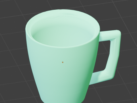 CUP Modello 3D