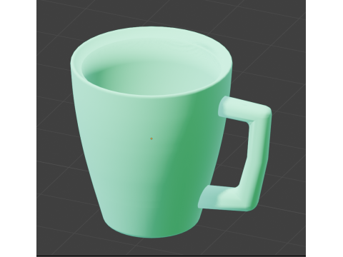 CUP Modello 3D