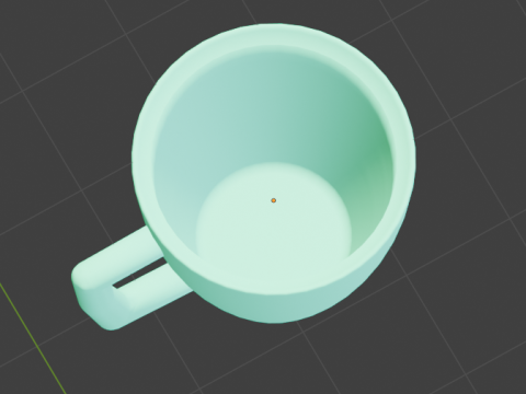 CUP Modello 3D