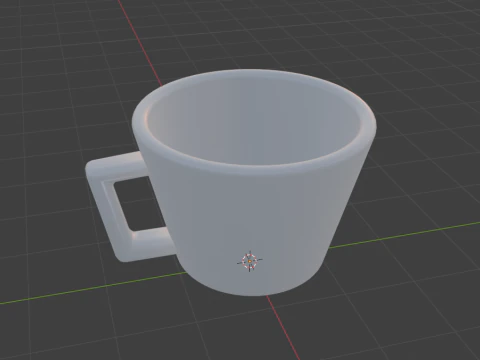 Кофейная чашка 3D Модель