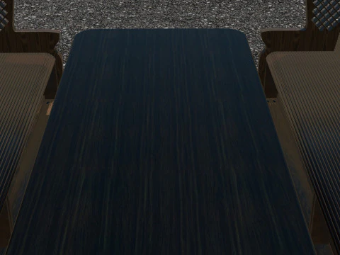WOODEN GAZEBO 3D Model