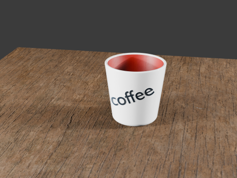 CUP 3D Model