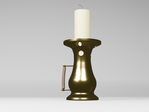 CANDLESTICK 3D Model
