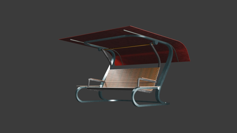 SWING 3D Model .c4d .max .obj .3ds .fbx .stl .blend 