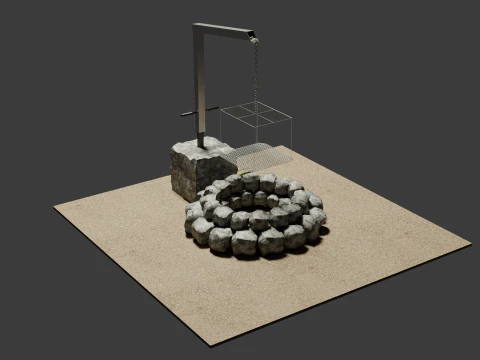 Barbecue 3D Model