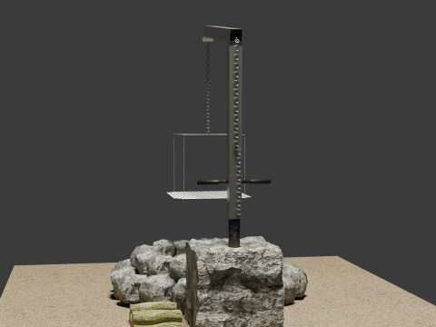Barbecue Model 3D