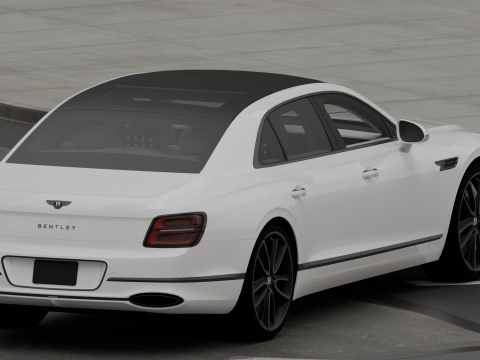 2024 Bentley Flying Spur W12 3D Модель