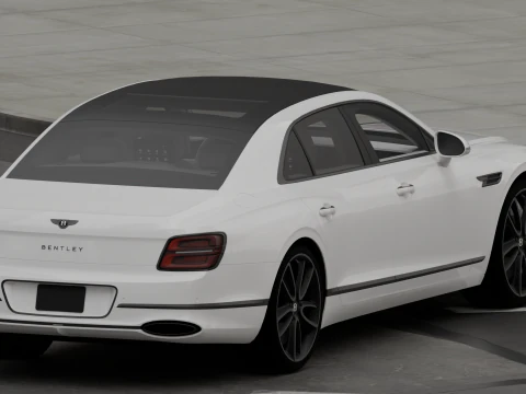 2024 Bentley Flying Spur W12 3D Model