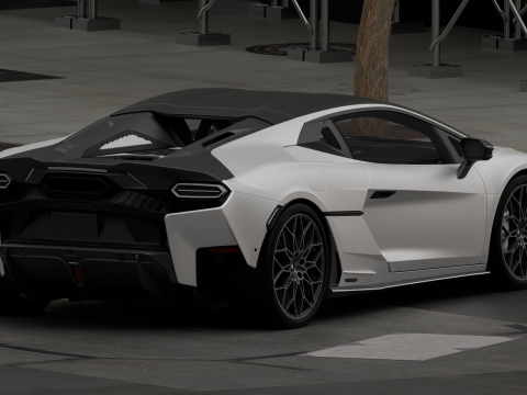 Luxury Car Temerario Modello 3D