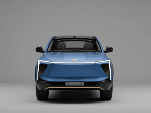 Mahindra XEV 9e Electric Car 3D Model