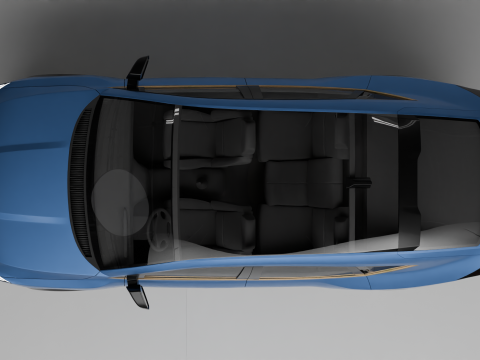 Mahindra XEV 9e Electric Car 3D मॉडल