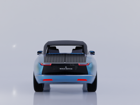High Detailed Boat Tail 3D 모델