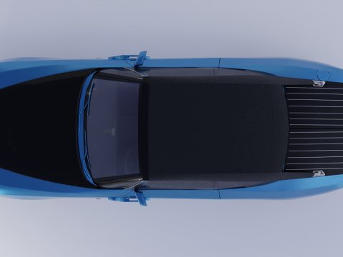 High Detailed Boat Tail 3D 모델
