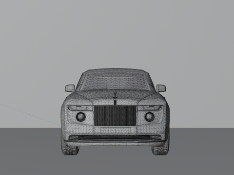 High Detailed Boat Tail 3D 모델