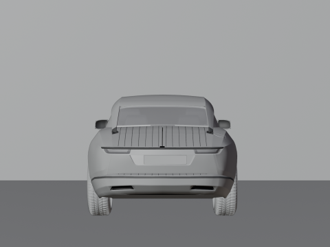 High Detailed Boat Tail 3D 모델