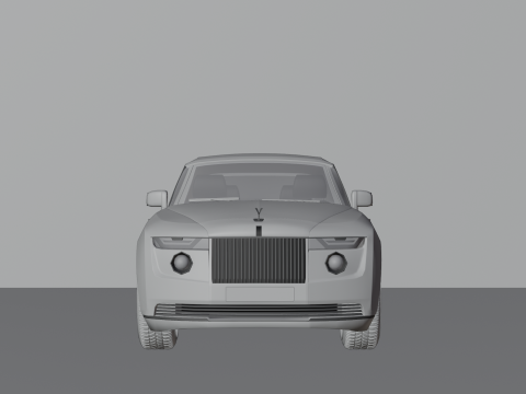 High Detailed Boat Tail 3D 모델