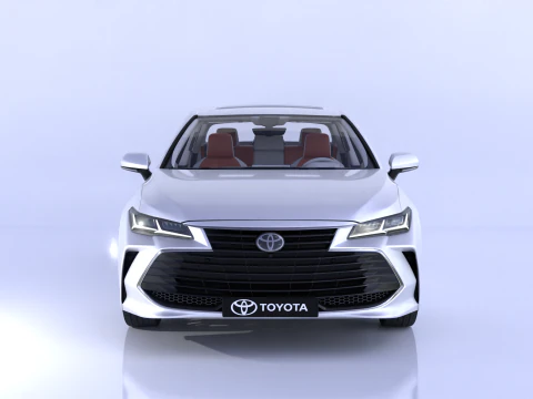 Toyota Avalon High-Detail with Fully Detailed Interior 3D Model