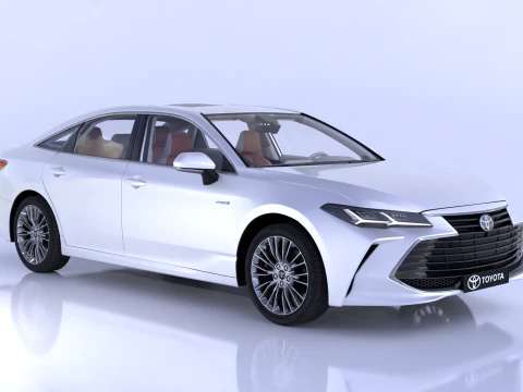Toyota Avalon High-Detail with Fully Detailed Interior 3D Model