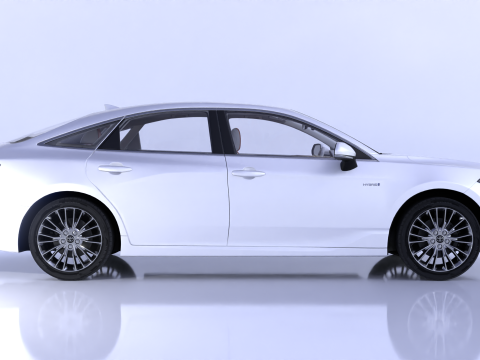 Toyota Avalon High-Detail with Fully Detailed Interior 3D Model