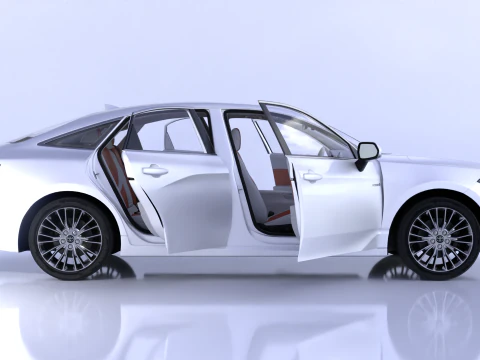 Toyota Avalon High-Detail with Fully Detailed Interior 3D Model