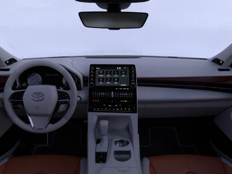 Toyota Avalon High-Detail with Fully Detailed Interior 3D Model