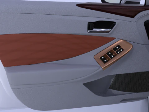 Toyota Avalon High-Detail with Fully Detailed Interior 3D Model