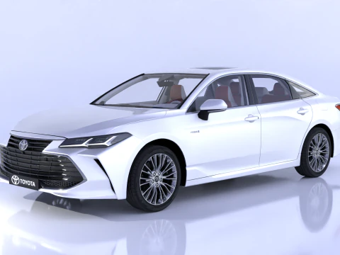 Toyota Avalon High-Detail with Fully Detailed Interior 3D Model