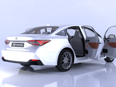 Toyota Avalon High-Detail with Fully Detailed Interior 3D Model
