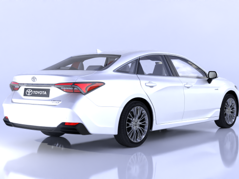 Toyota Avalon High-Detail with Fully Detailed Interior 3D Model