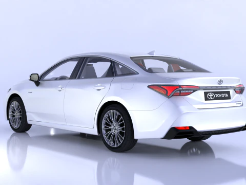 Toyota Avalon High-Detail with Fully Detailed Interior 3D Model