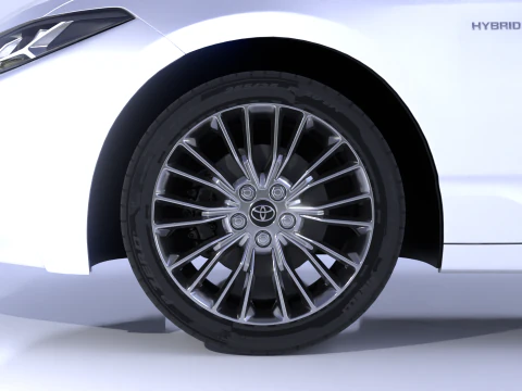 Toyota Avalon High-Detail with Fully Detailed Interior 3D Model