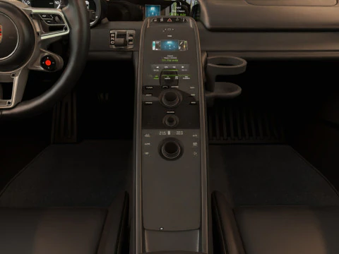 Porsche 918 Spyder with Detachable Roof 3D Model