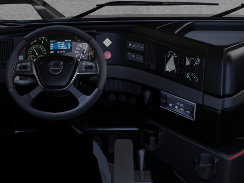 Volvo VNL 760 Truck High-Quality Modelo 3D