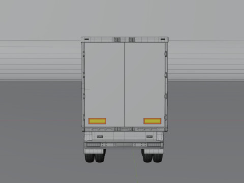 Volvo VNL 760 Truck High-Quality Modelo 3D