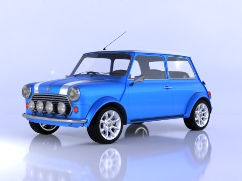Mini coop S 3Dモデル
