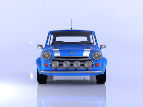 Mini coop S Modello 3D