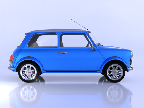Mini coop S Modello 3D