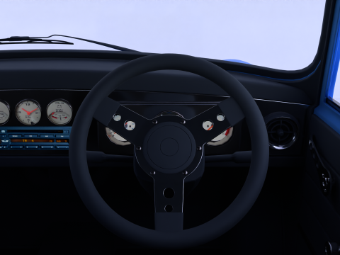 Mini coop S Modello 3D