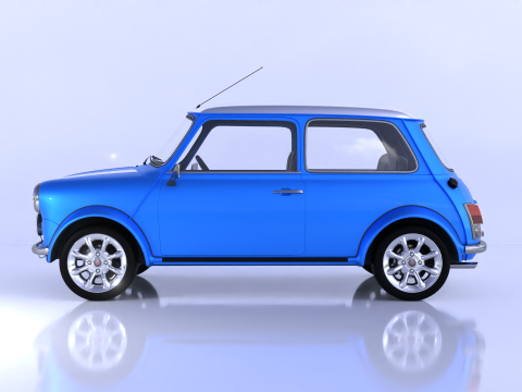Mini coop S Modello 3D