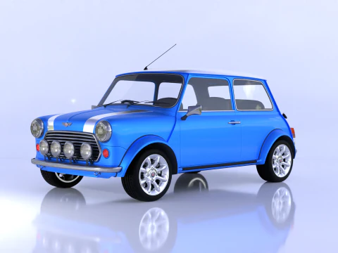 Mini coop S 3D Model