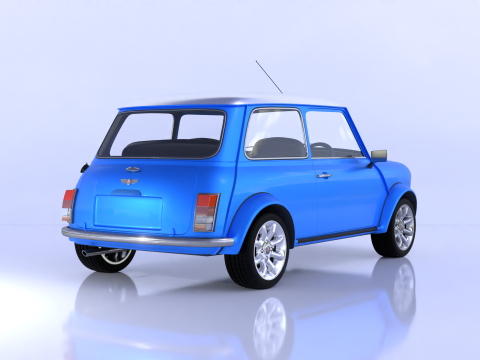 Mini coop S Modello 3D