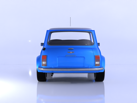 Mini coop S Modello 3D