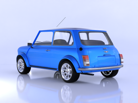 Mini coop S Modello 3D