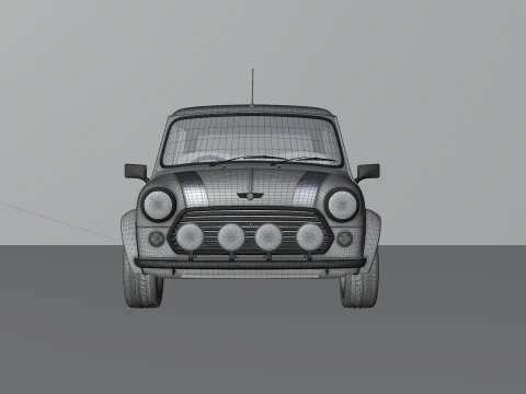Mini coop S 3D Model